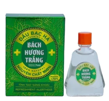 Dầu bạc hà bách hương trắng được dùng để điều trị vấn đề gì?