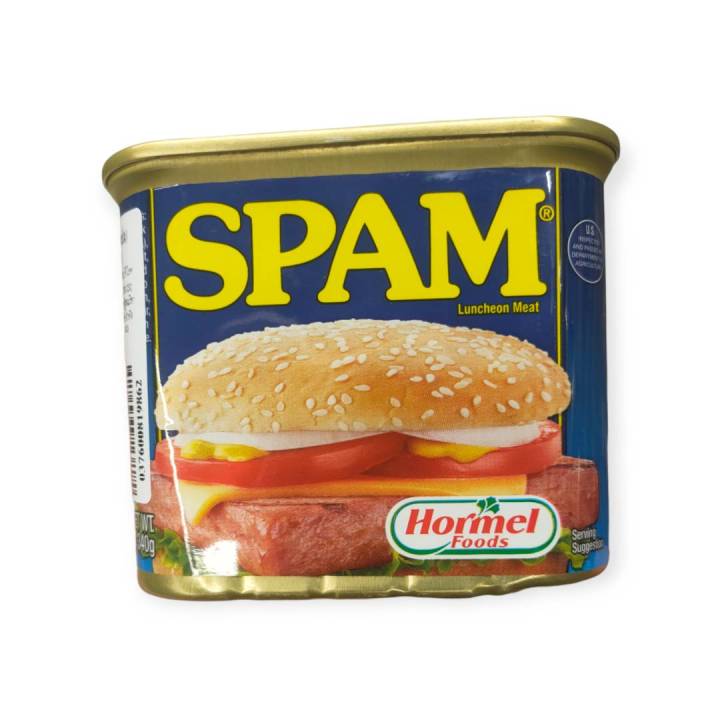 spam-luncheon-meat-340g-เนื้อหมูบดอัดก้อนปรุงรส-340กรัม