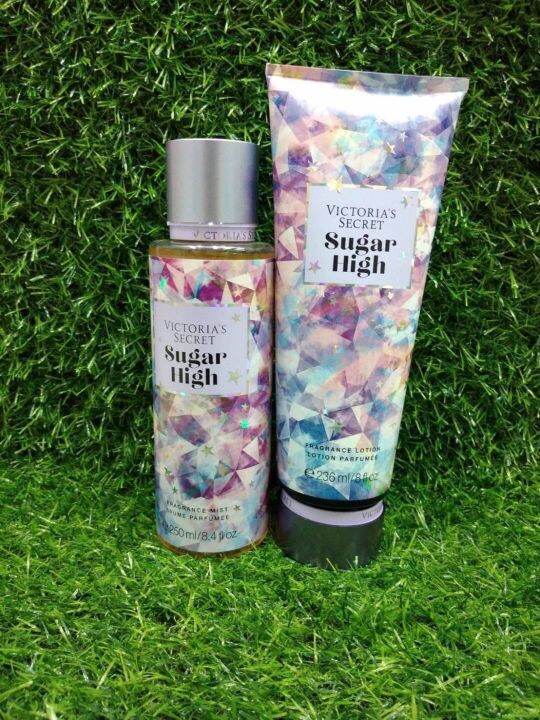 Sugar High Victoria ‘s Secret Body Mist โลชั่นน้ำหอม สเปร์น้ำหอม