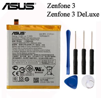 แบตเตอรี่ Asus Zenfone3 (5.5) Zenfone3Deluxe Z012DB,ZE552KL,ZD552KL (C11P1511) แบตเตอรี่