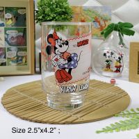 [พร้อมส่ง] DM-002 Disney Mickey Mouse. มิกกี้เม้าท์ ของแท้ 100% จากญี่ปุ่น แก้วน้ำ กว้าง 2.5” สูง 4.2”