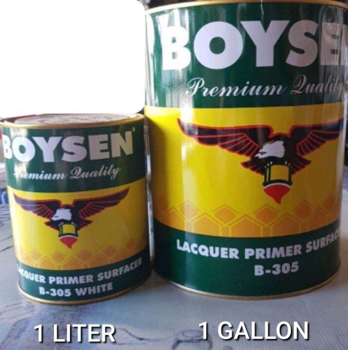 BOYSEN LACQUER PRIMER SURFACER B305 LITER / GALLON PANG SEALER PARA SA