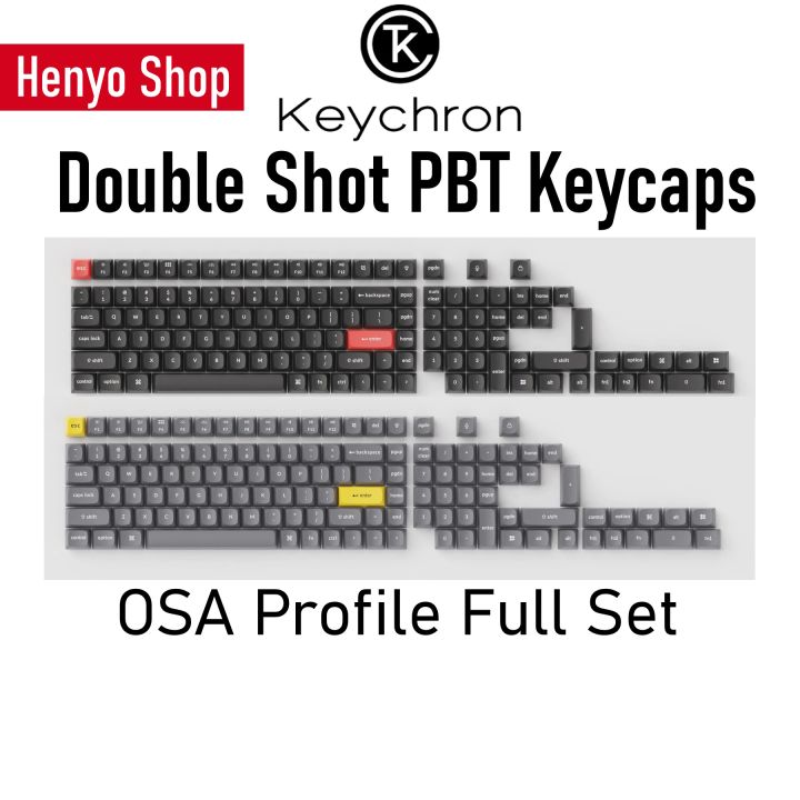 Keychron Double Shot PBT OSA Keycap Full Set | Lazada PH