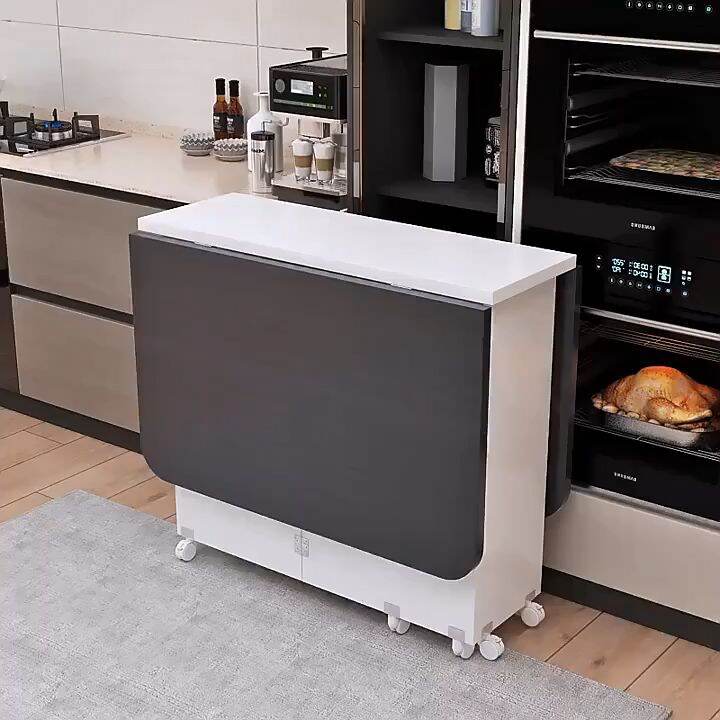 Folding table household small rectangular simple and easy to function