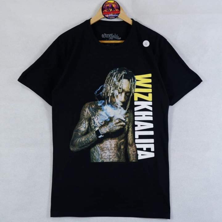 #เสื้อยืด Hip Hop สายชิว Wiz khalifa