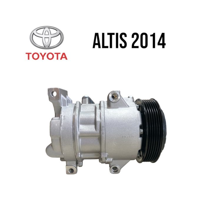 คอมแอร์-คอมเพรสเซอร์รถยนต์-toyota-altis-2014