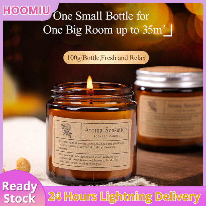 Scented Candle Incense Soy Scented Candles Sleep Smokeless Scented