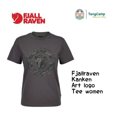 Fjallraven Kanken Art Logo Tee women เสื้อยืดผู้หญิง