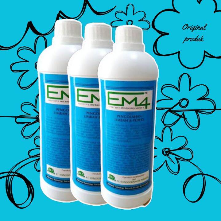 EM4 Pengolahan limbah 1 Liter | Lazada Indonesia