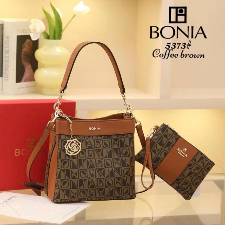 premium quality] Bonia_ 2 in 1 Bags
