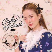 FLAT2112 FAC0016 : RUBY JANES HEADBAND ที่คาดผม ที่คาดผมไข่มุก