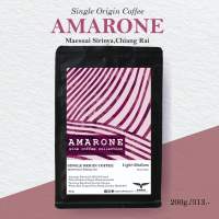 เมล็ดกาแฟคั่ว AMARONE`Maesuai Chiang rai (200gr.) Thailand Specialty Coffee