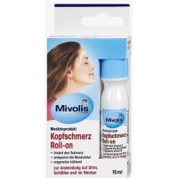 ลูกกลิ้ง ลดปวดหัว ไมเกรน mivolis Kopfschmerz Roll-on