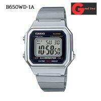 นาฬิกา casio รุ่น B650WD-1A เหมาะสำหรับคุณผู้หญิงและคุณผู้ชายที่รักความเรียบง่ายโฉบเฉี่ยวมีสไตส์แฝงด้วยเสน่ห์เฉพาะตัวเหมาะสำหรับวันทำงาน