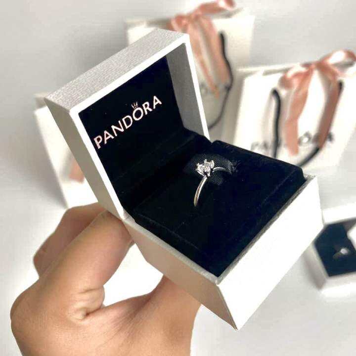 Pandora Promise Ring Adjustable With Pandora Box Perfect Gift For ...