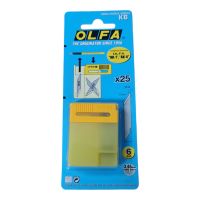 ใบมีดคัตเตอร์ OLFA KB ( หลอด 25 ใบ )