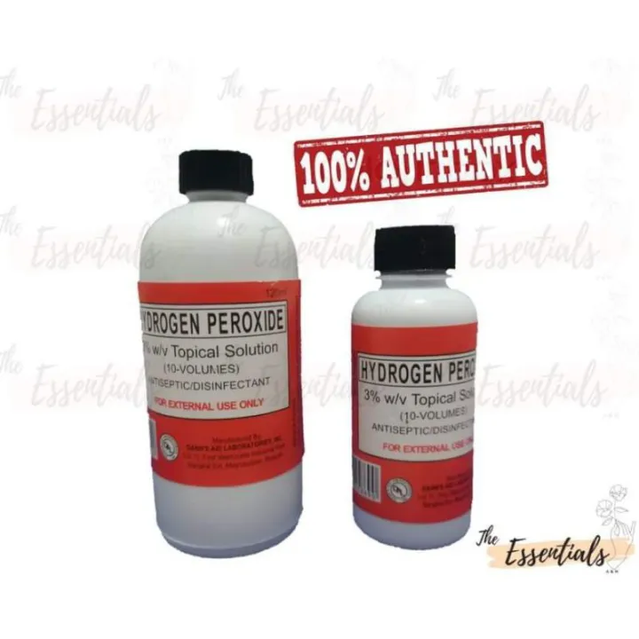 Hydrogen Peroxide/ Agua Oxigenada/ Agua Oxinada 60ml, 120ml, 500ml