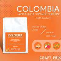 เมล็ดกาแฟคั่วอ่อน Colombia Santa Lucia Barrel-Aged “Orange Chiffon” ขนาด 100 - 200 กรัม  |  CRAFT FEIN