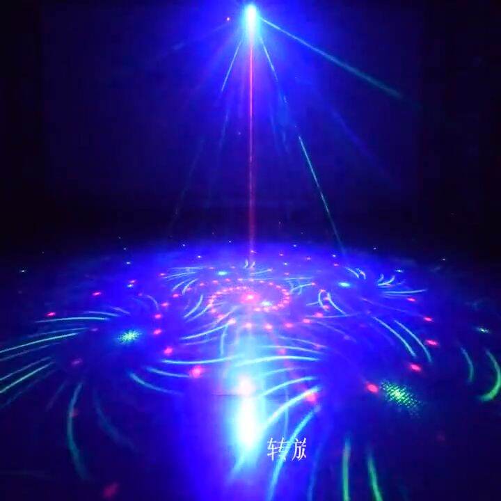 60 pattern Disco Light LED color party lamps can adjust laser lamp Theater stage lamp party dj