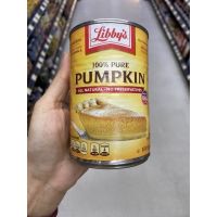 100% Pure Pumpkin ( Libby ‘s Brand ) 425 G. ฟักทอง กวน ( ตรา ลิบบี้ส์ ) 100% เพียว พัมพ์คิน