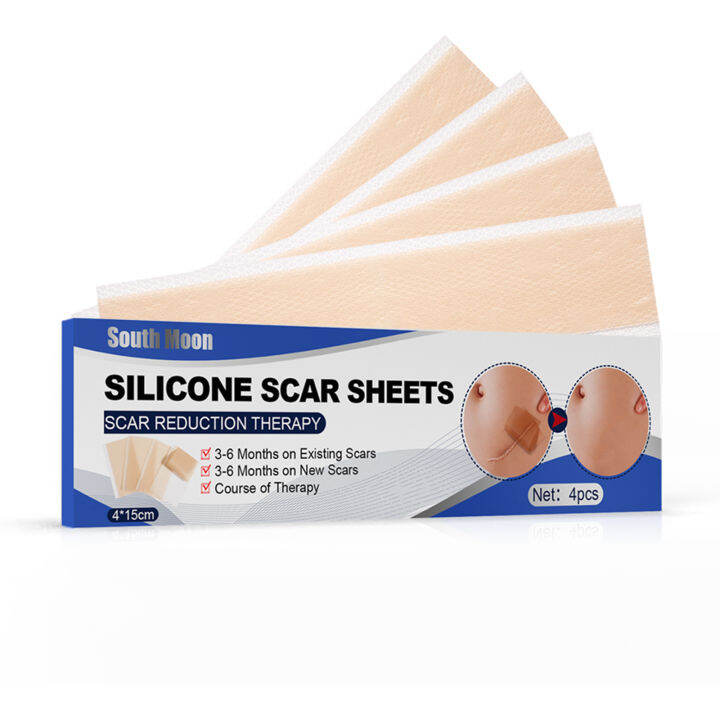 South Moon Silicone Scar Sheets Skin Repair Patch Burn Surgical Scar ...