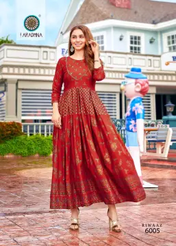 Maxi gown kurti sale