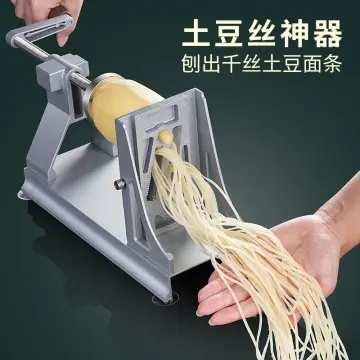 Footlong 30cm Fries Maker Super Long French Fries Stainless Steel Potato  Noodle Maker Machine Special Kitchen Extruders