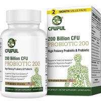 CFUFUL Probiotics 200 Billion CFU 12 Strains, 60 Capsules