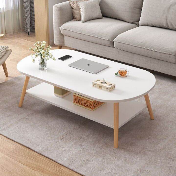Scandinavian style simple table round coffee table set center table