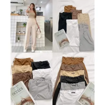 Shop Trousers High Waist For Women Zara with great discounts and prices  online - Dec 2023