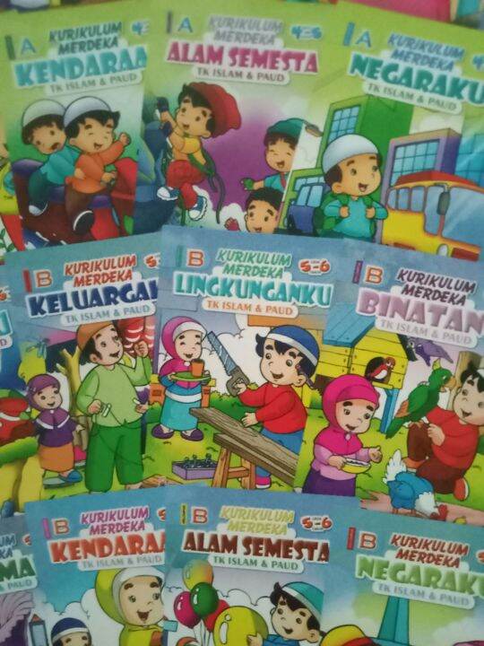 Buku Paket TK Islam & Paud Kurikulum Merdeka (B) | Lazada Indonesia