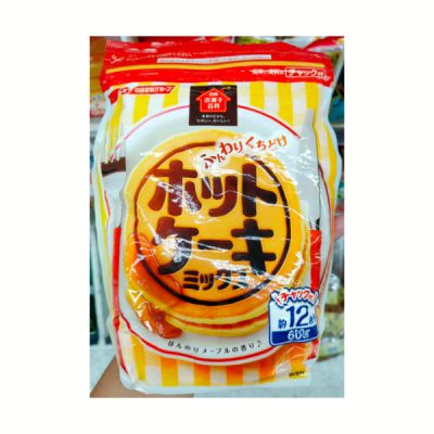 นิสชินแป้งแพนเค้ก ขนาด 600 กรัม Nisshin Funwari Kuchidoke Hotcake Mix 600 g.