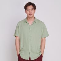 Manfair Premium Linen – Linen It เสื้อเชิ้ตแขนสั้น Linen ทิ้งตัว (LNS074)