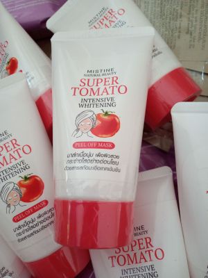 Mistine Super Tomato Intensive Whitening Peel Off Mask ขนาด 50 กรัม