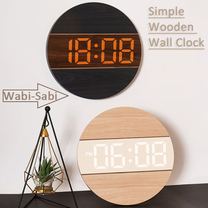 Đồng hồ gỗ Wabi-sabi LED: Kiểu dáng đơn giản và thanh lịch của đồng hồ gỗ Wabi-sabi LED sẽ mang đến cho căn phòng của bạn một sự sang trọng và hiện đại. Với ánh sáng LED ấm áp và màu sắc tươi sáng, chiếc đồng hồ này là lựa chọn hoàn hảo để thêm sự tinh tế cho ngôi nhà của bạn.