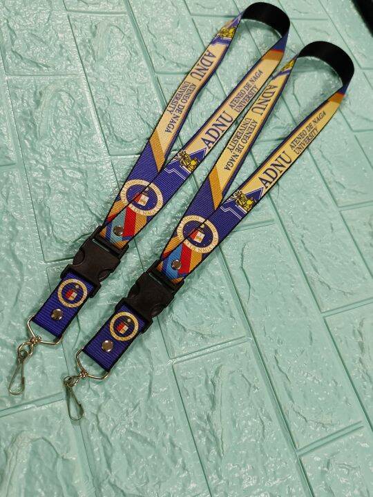 ADNU ATENEO DE NAGA UNIVERSITY ID lace lanyards id sling | Lazada PH