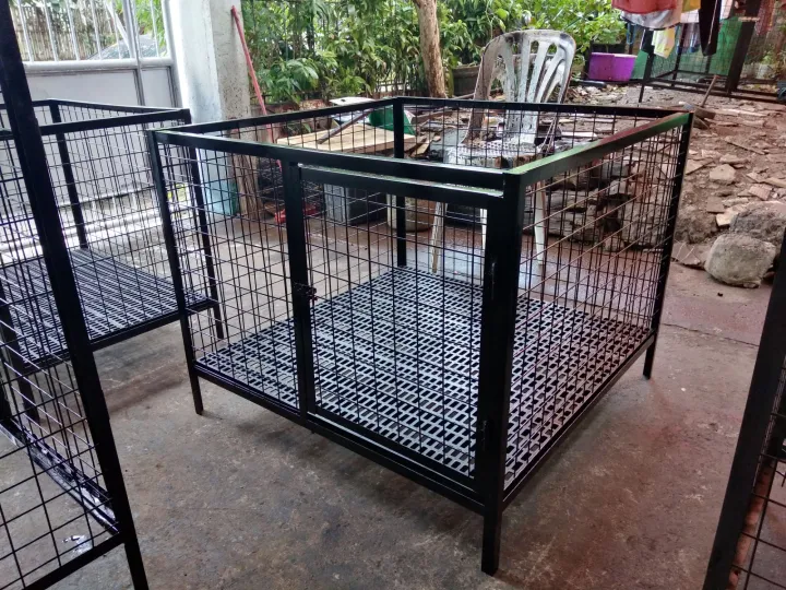 dog cage 3x3x2.5 crib type with door Lazada PH
