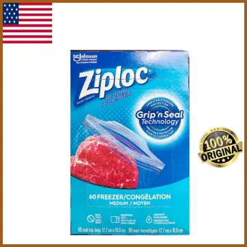 Ziploc 54-Count Quart Grip N' Seal Freezer Storage Bags (Packaging