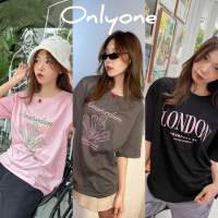 เสื้อยืดoversize ผ้าcotton100% พร้อมส่ง