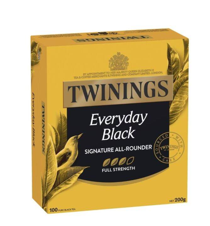 Twinings Everyday Black Tea Bags 100 pack Lazada PH