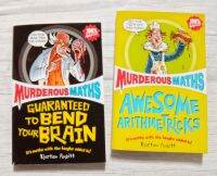 Murderous Maths To bend your brain Awesome Arithme tricks math หนังสือภาษาอังกฤษ horrible history