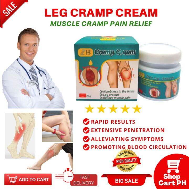 ️100 Original Leg Cramp Cream Nerve Pain Relief Cream Hand Foot Cramp
