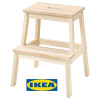 เก้าอี้ 2ชั้น บันได บันไดเคาน์เตอร์ มีสีขาวกับสีไม้ Step stool