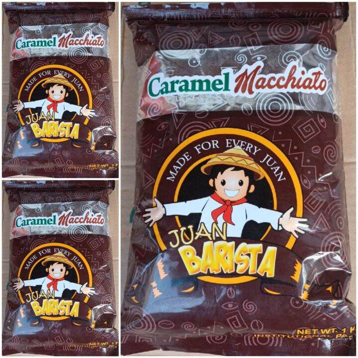 JUAN BARISTA | CARAMEL MACCHIATO POWDER MIX | 1 KILO | Lazada PH