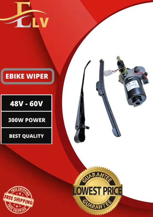 Electric Ebike Wiper 48v up to 60v, 300w power Guaranteed and tested