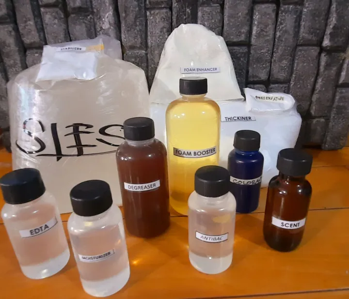 [UNSCENTED] DIY Dishwashing Liquid KitPremium Quality 11 Components