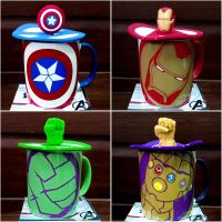 ?แพ็ค 4 ลาย?แก้วมัค เซรามิก อเวนเจอร์ Avengers Mug พร้อมกล่อง พรีเมี่ยม!! ลิขสิทธิ์แท้จาก 7-Eleven