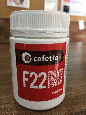 Cafetto F22 Cleaning Tablets 100 เม็ด ผลิตภัณฑ์ทำความสะอาดเครื่องชงกาแฟอัตโนมัติ