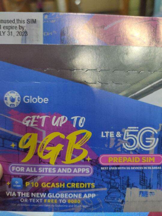 GLOBE 5G VANITY SIMCARD | Lazada PH