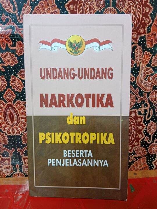 Buku Undang Undang Narkotika Dan Psikotropika | Lazada Indonesia